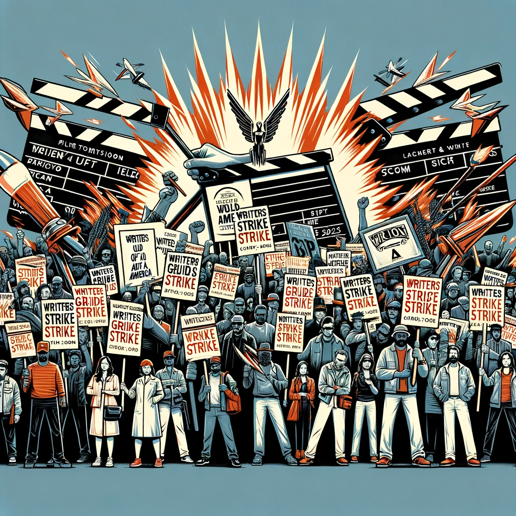 En 2023, la grève de la Writers Guild of America unit les scénaristes pour l'équité