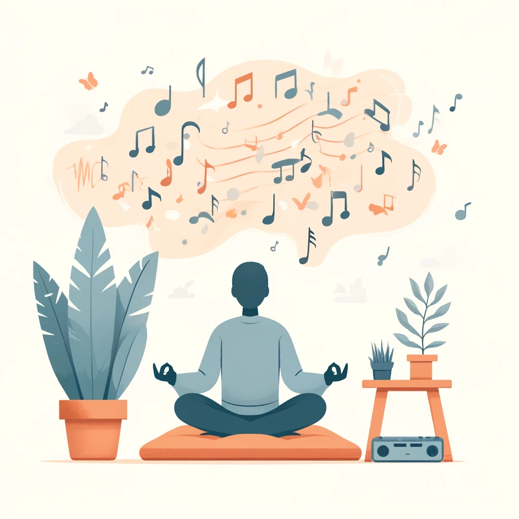 Activité relaxation musique concentration bonheur